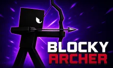 Play Blocky Archer Run now!