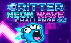 Play Critter Neon Wave Challenge now!