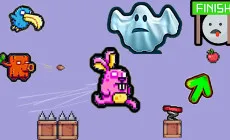 Play Cute Rabbit's Challenging Adventure now!