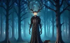 Dark Forest Night Escape