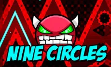 Play Geometry Dash Nine Circles now!