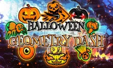 Play Halloween Geometry Dash now!