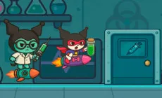 Play Kitty Kuro Lab Escape now!