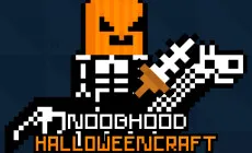 Play NoobHood HalloweenCraft now!