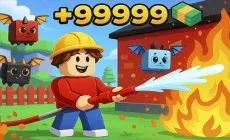 Play Obby: Working as a Firefighter now!