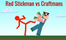 Play Red Stickman vs Craftmans now!